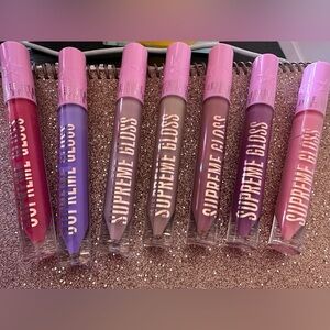 Jeffree star supreme lip glosses.